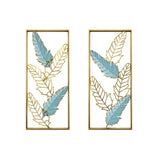 Aureate Petals Frame Metal Art Wall