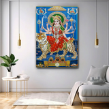 Colorful Devine Durga Mata Wall Paintings