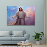Son of Man Jesus Canvas Printed Wall Paintings for Living Room, Meditation Room, Bedroom, Churches, Hospitals