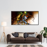 Premium Wall Canvas Large Painting of Lord Krishna For Home Decors