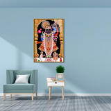 Shreenath Ji Maharaj Spiritual Acrylic Painting