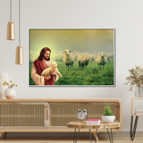 Son of God Jesus Canvas Printed Wall Paintings for Living Room, Meditation Room, Bedroom, Churches, Hospitals