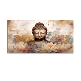 Lovely Gautam Buddha Canvas Wall Paintings for Living Room, Bedroom, Meditation, Boutiques, Yoga Studios, Office & Workspaces