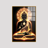 Stunning Gautam Buddha Canvas Printed Acrylic Wall Paintings & Art for Living Room, Office
