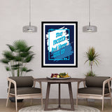 Stay Focused And Never Give Up Motivational Posters Wall Frames for Students, Business, Employees, Startup