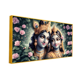 Shree Krishna Radha Wall Paintings