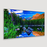 Mountain Natural Scenery Canvas Wall Hanging Wide Format