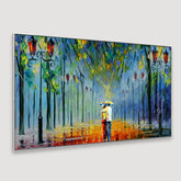 Couple Love Scenery Canvas Wall Hanging