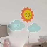 Good Morning Sun Backlit Wooden Wall Décor