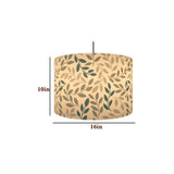 Floral Pattern Hanging Ceiling Light For Home Decoration Living Room