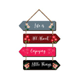 Inspirational & Motivational Quotes MDF Wooden Wall Hanging