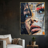 Aziza Of Africa Cotton Canvas Wall Painting