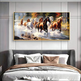 Contemporary Horse Acrylic Wall Painting – Trendy Horse Wall Décor