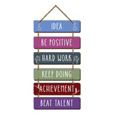 Decorative Motivational Quotes Printed Mdf Wooden Wall Hanging