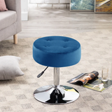 Blue Color Deria Vanity Stool