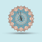 Modern Design Mandala Multi-Layer Wooden Wall Clock