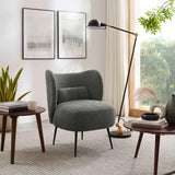 Grey Collin Accent Chair