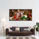 Premium Classic Lord Radha Krishna Wall Painting for Wall Decors