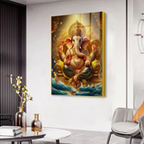Beautiful Lord Ganesha Acrylic Wall Paintings & Arts