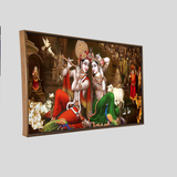Premium Classic Lord Radha Krishna Wall Painting for Wall Decors