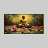 Divine Gautam Buddha Wall Paintings for Your Home