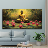 Divine Gautam Buddha Wall Paintings for Your Home