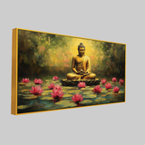 Divine Gautam Buddha Wall Paintings for Your Home