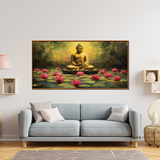 Divine Gautam Buddha Wall Paintings for Your Home