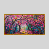 Blossoming Beauty Springtime Florals Nature Scenery Canvas Wall Paintings