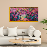 Blossoming Beauty Springtime Florals Nature Scenery Canvas Wall Paintings