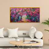 Blossoming Beauty Springtime Florals Nature Scenery Canvas Wall Paintings