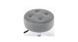 Grey Color Deria Vanity Stool
