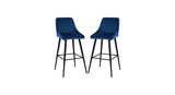 Blue Color Daulton Counter Stool