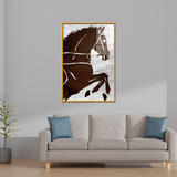 Dynamic Horse Acrylic Wall Painting – Bold & Modern Art for Interiors