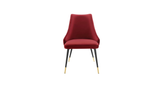 Burgundy Sumra Accent Chair