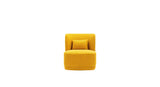 Yellow Deeda Barrel Chair