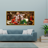 Premium Classic Lord Radha Krishna Wall Painting for Wall Decors