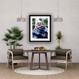 Premium Neem Karoli Baba Religious Photo Frame