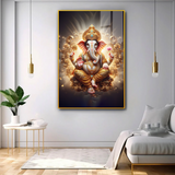 Lord Ganesha Acrylic Wall Painting & Arts