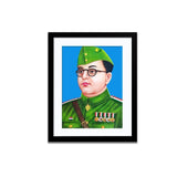 Subhash Chander Bose Framed Wall Painting
