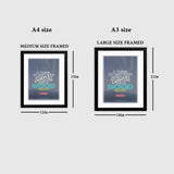 Cake Care Of Your Self Motivational Posters Wall Frames for Students, Business, Employees, Startup