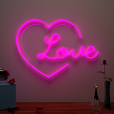 Love Heart Neon Light (Available in Multiple Colors)