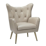 Beige. Hedley Accent Chair