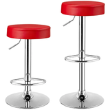 Red Linon Bar Stool