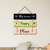 Decorative Motivational Quotes Printed Mdf Wooden Wall Hanging