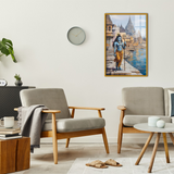 Lord Shiva Acrylic Wall Art – Elegant Home Décor for Bedroom and Pooja Room