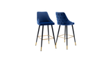Blue Color Davan Bar Stool