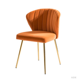 Orange Chimene Accent Chair