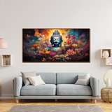 Calm Your Space with Buddha in Landscape Paintings