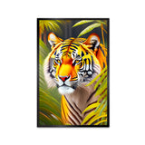 Bengal Tiger Face Canvas Printed Wall Paintings & Arts